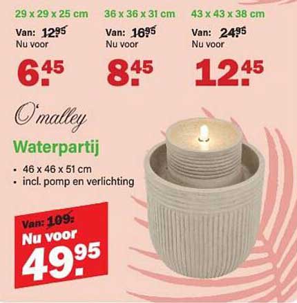 O'malley Waterpartij