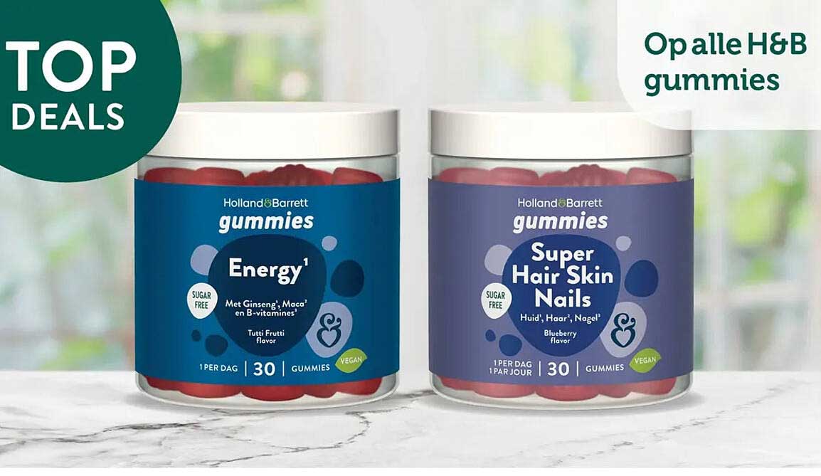 Op alle H&B gummies
