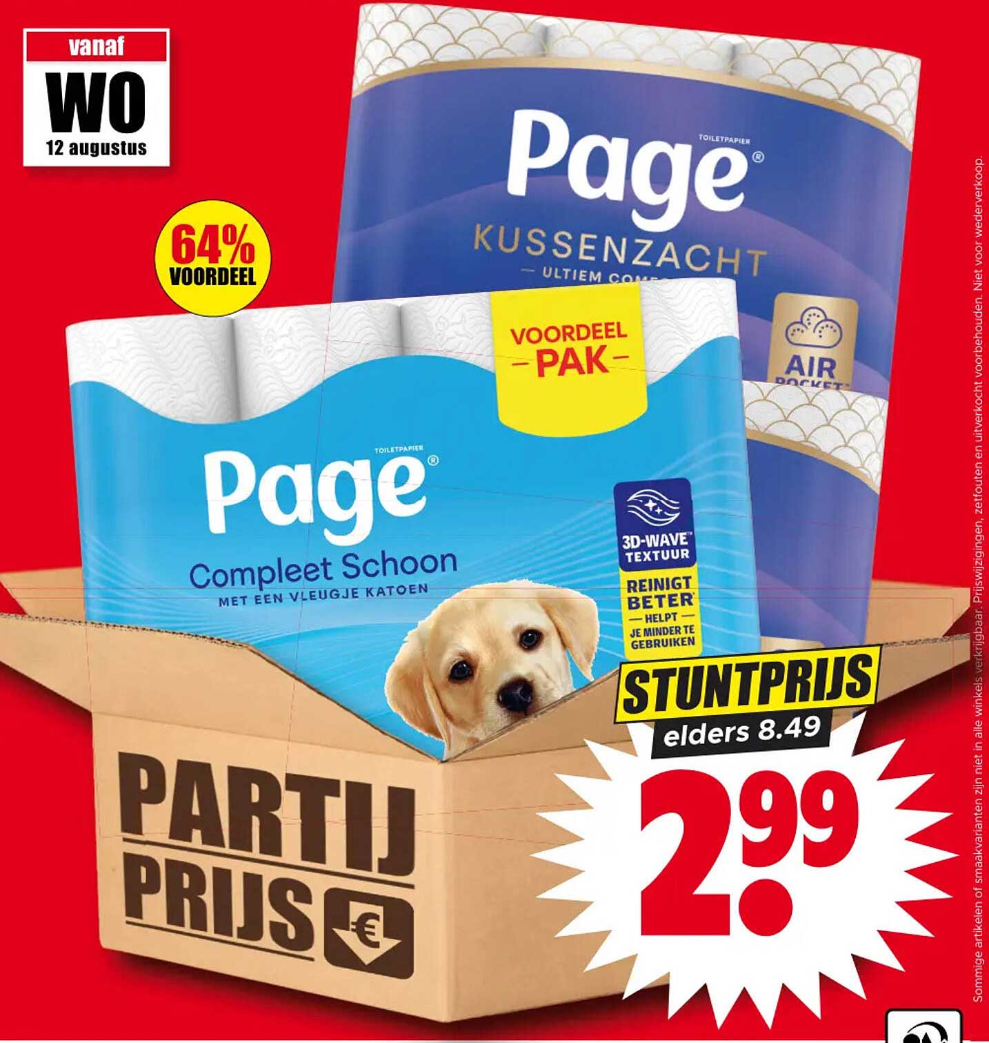 Page Complete Schoon en Kussenzacht Partij Prijs