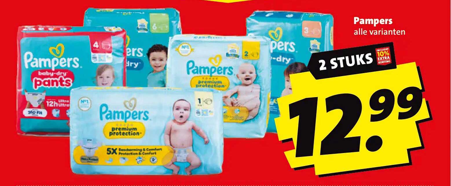Pampers alle varianten