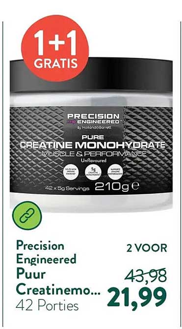 Precision Engineered Puur Creatinemo... 42 Porties 1+1 gratis