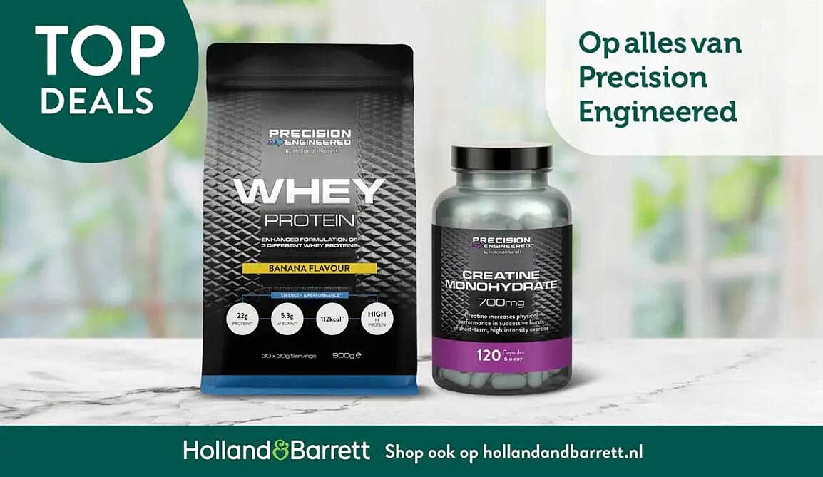 Precision Engineered Whey Protein & Creatine Monohydrate