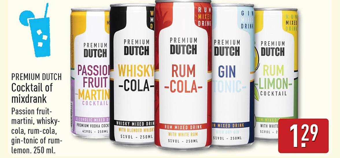 PREMIUM DUTCH Cocktail of mixdrank
