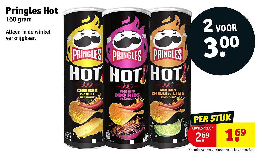 Pringles Hot 160 gram