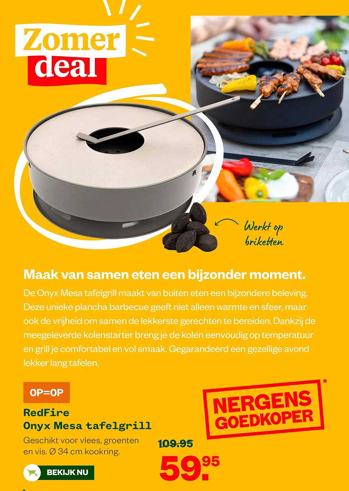 RedFire Onyx Mesa tafelgrill