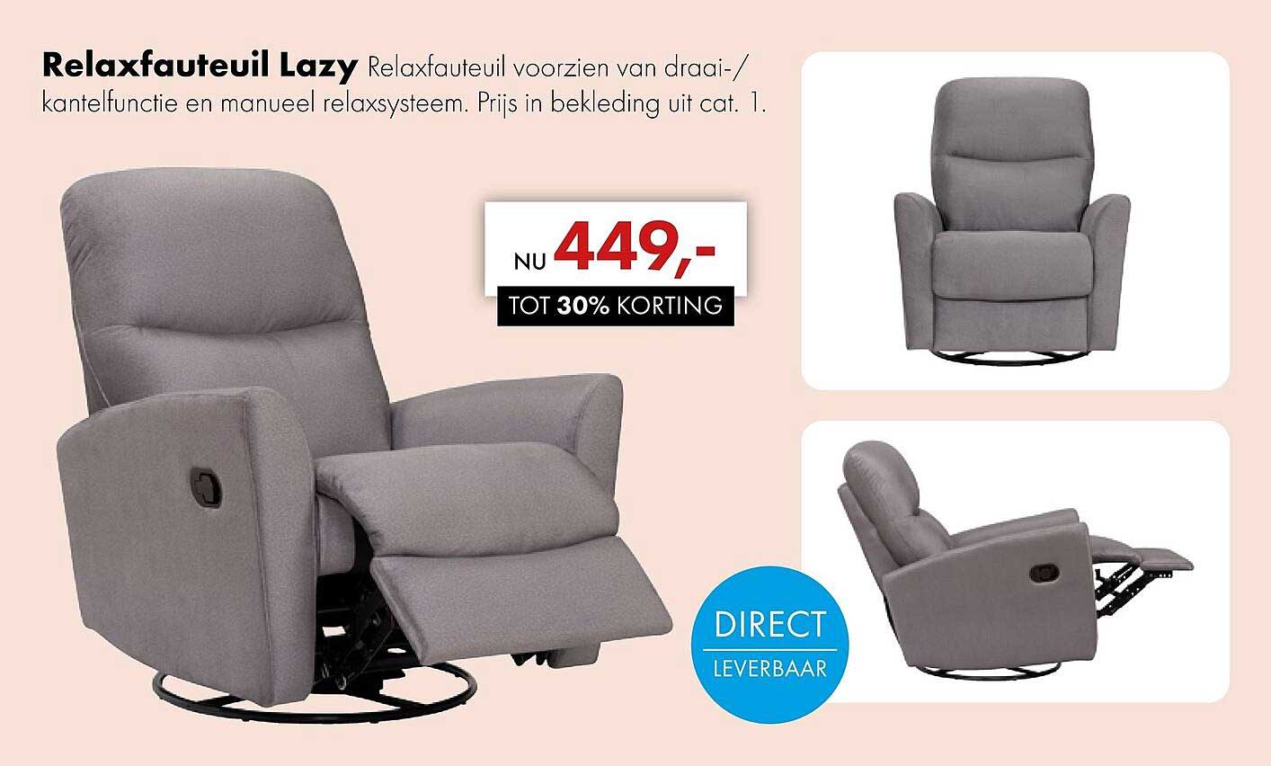 Relaxfauteuil Lazy