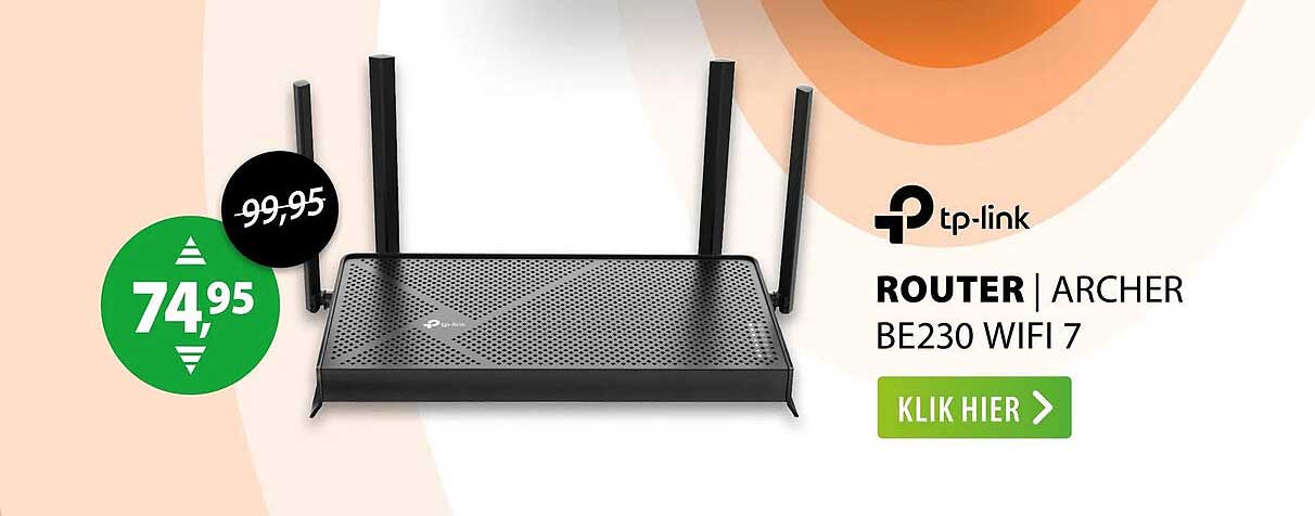 ROUTER | ARCHER BE230 WIFI 7