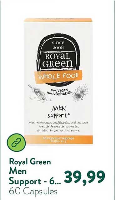 Royal Green Men Support - 60 Capsules