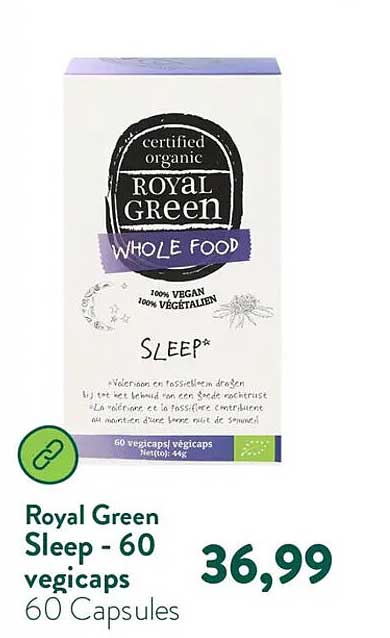Royal Green Sleep - 60 vegicaps