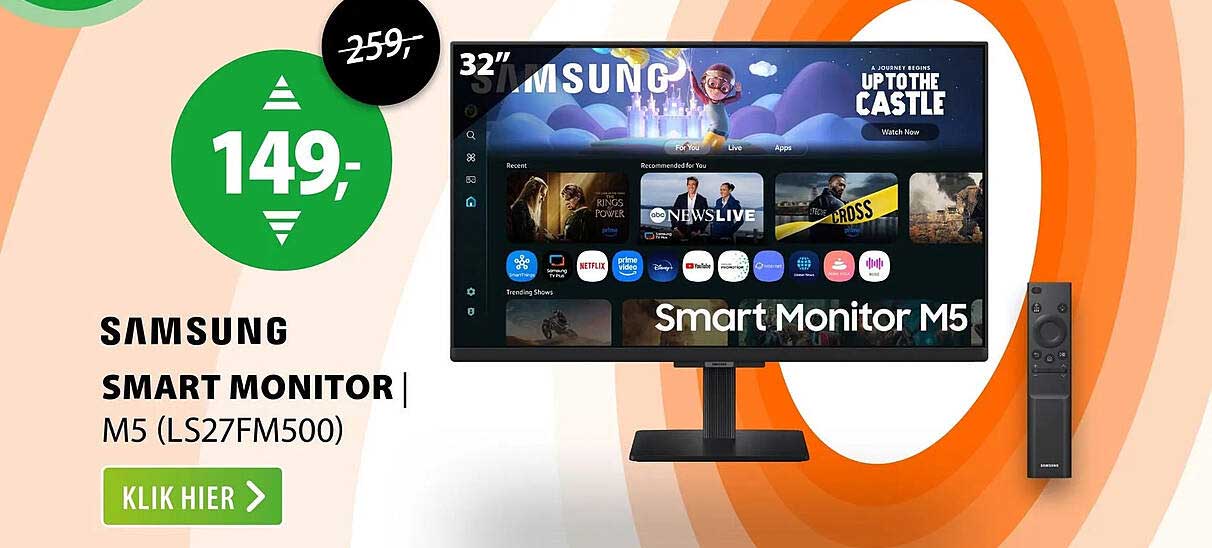Samsung Smart Monitor M5 (LS27FM500)