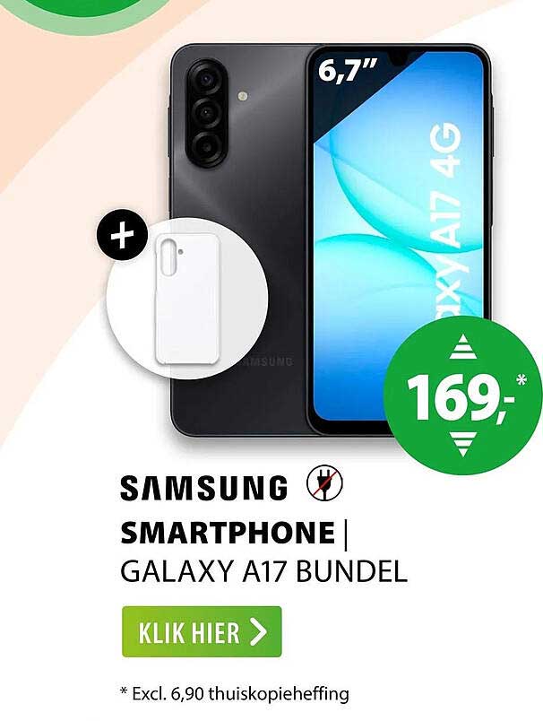 SAMSUNG SMARTPHONE | GALAXY A17 BUNDEL