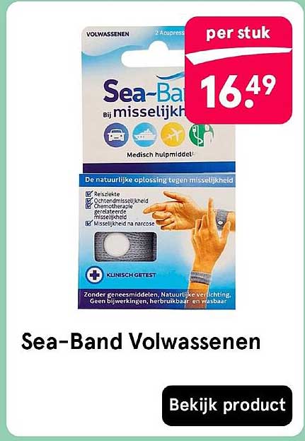 Sea-Band Volwassenen