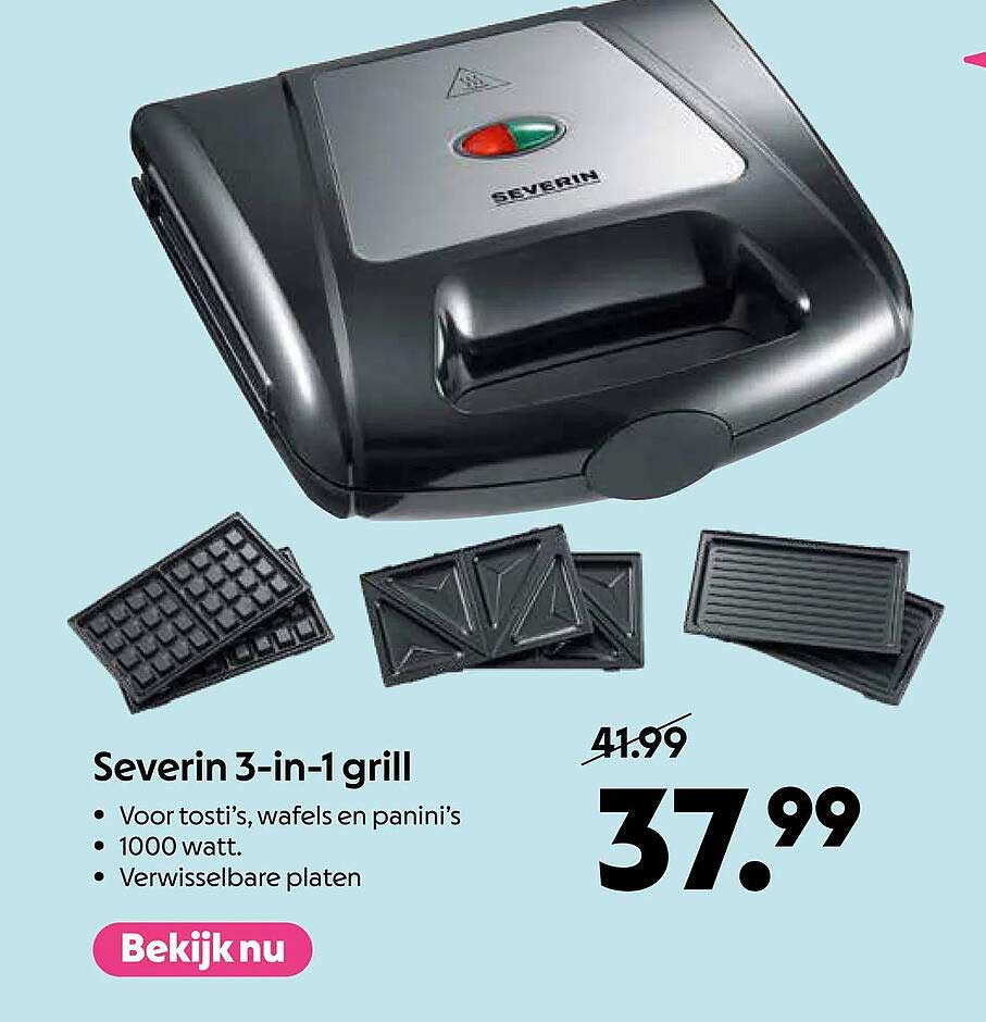 Severin 3-in-1 grill