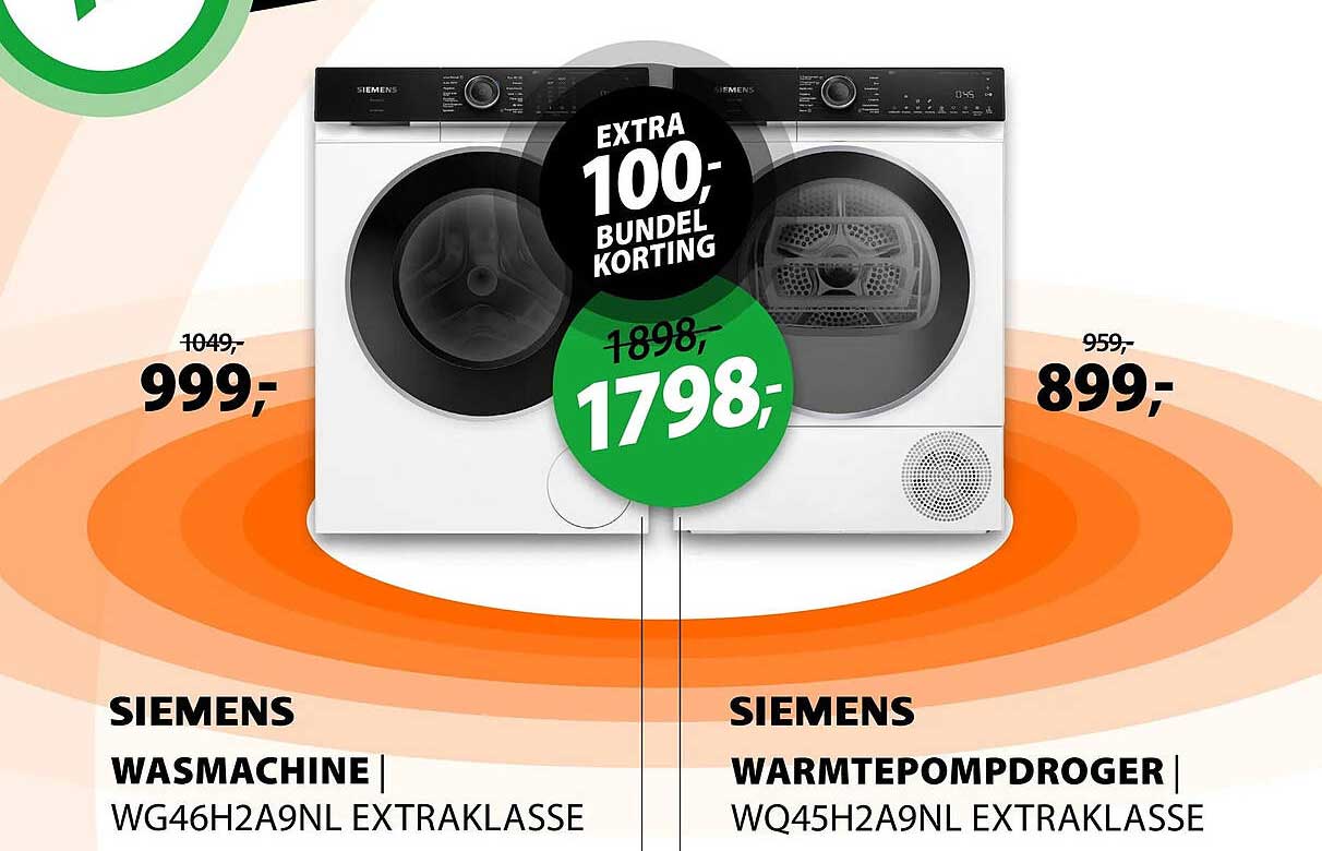 SIEMENS WASMACHINE | WG46H2A9NL EXTRAKLASSE