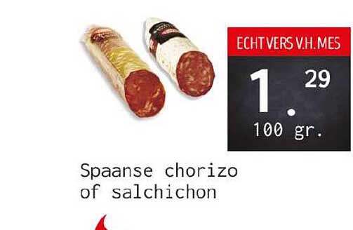 Spaanse chorizo of salchichon