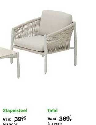 Stapelstoel