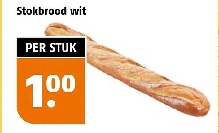 Stokbrood wit