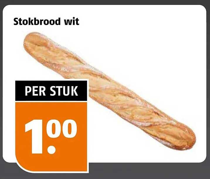 Stokbrood wit