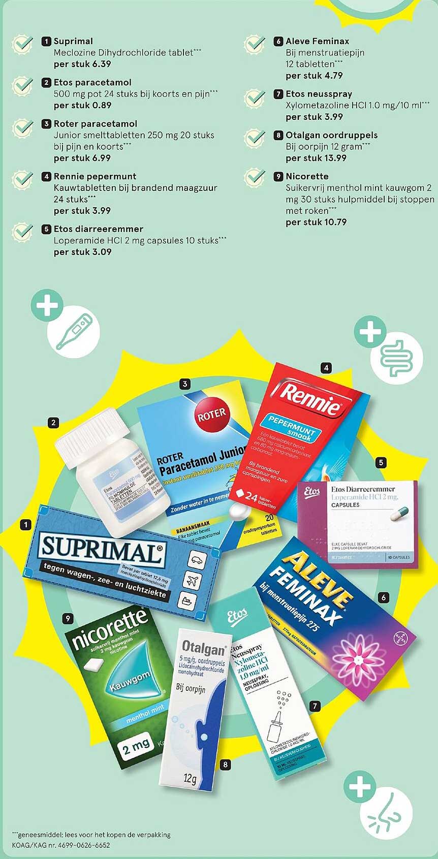 Suprimal Meclozine Dihydrochloride tablet***