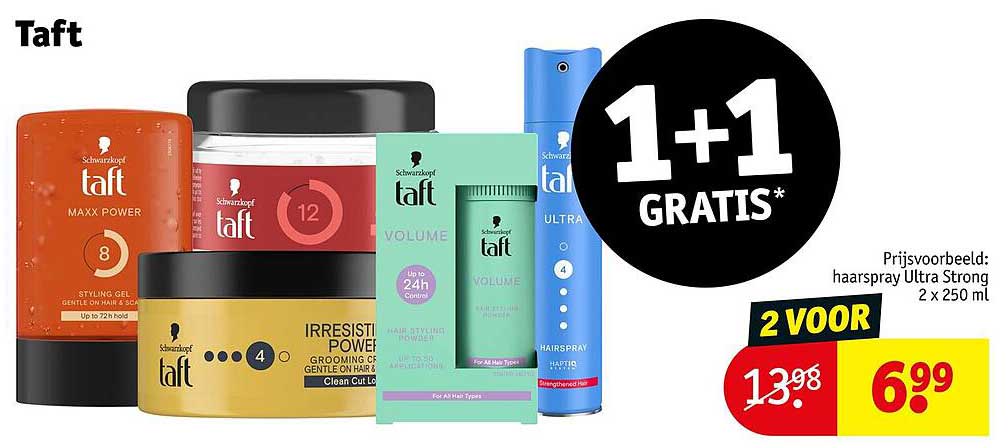Taft 1+1 gratis