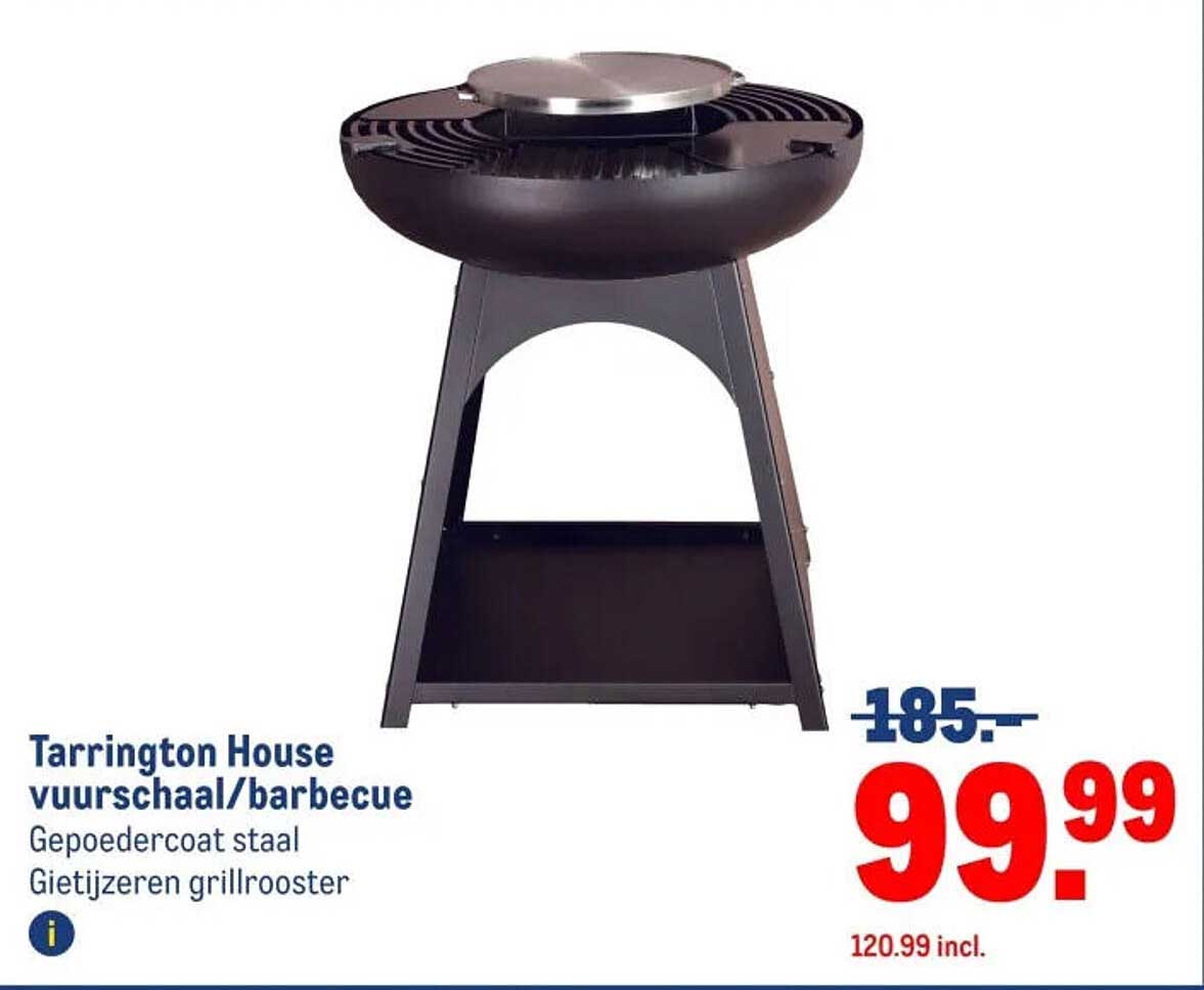 Tarrington House vuurschaal/barbecue