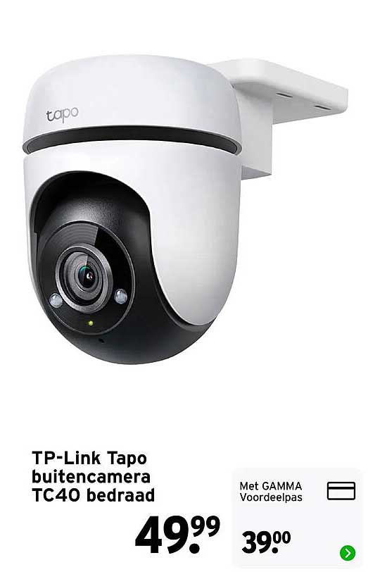 TP-Link Tapo buitencamera TC40 bedraad
