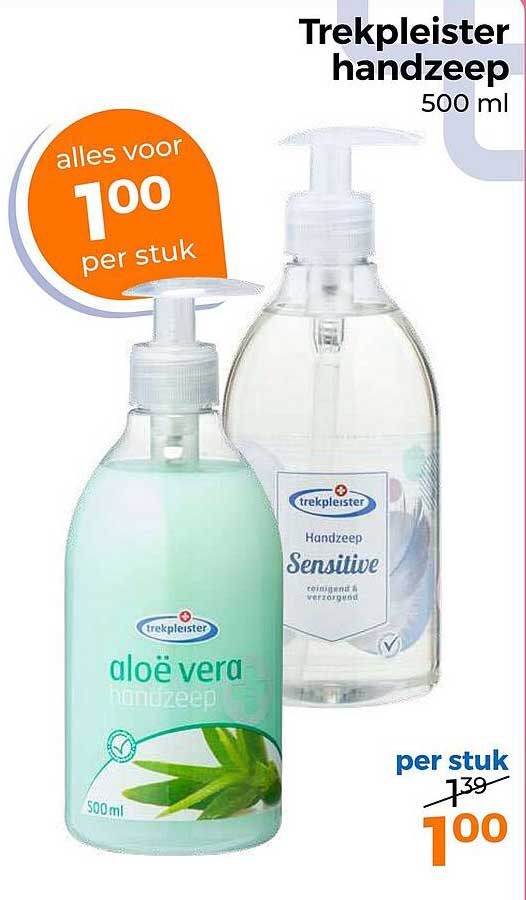 Trekpleister handzeep 500 ml