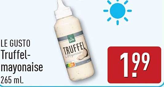Truffel-mayonaise 265 ml.