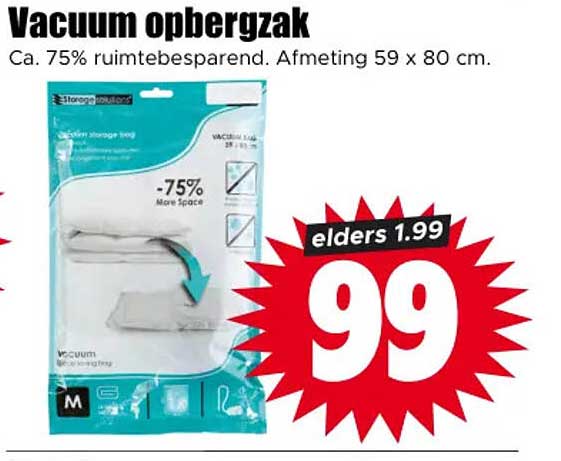 Vacuum opberzak