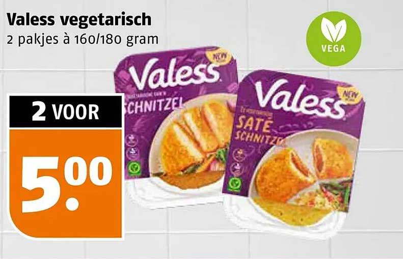 Valess vegetarisch 2 pakjes à 160/180 gram 2 voor