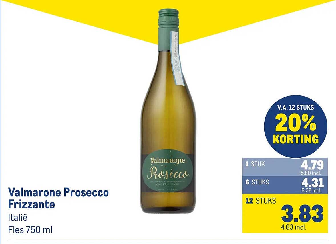Valmarone Prosecco Frizzante