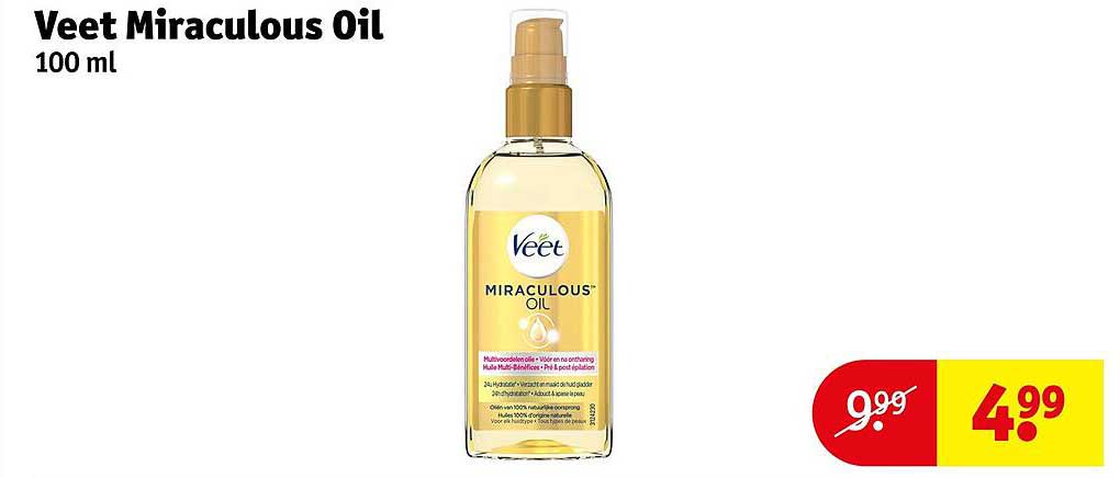 Veet Miraculous Oil 100 ml