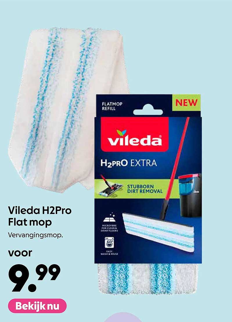 Vileda H2Pro Flat mop