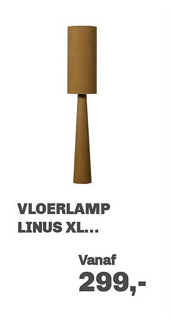 VLOERLAMP LINUS XL...
