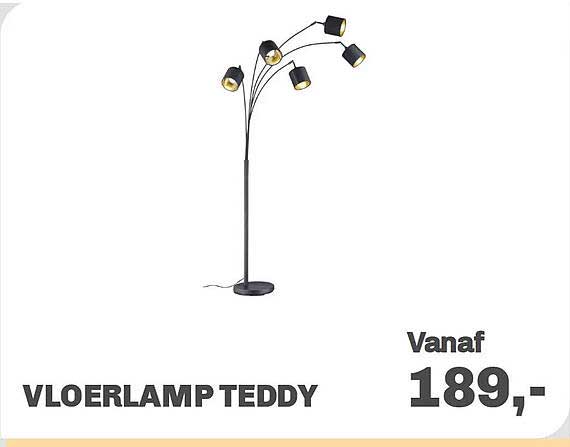 VLOERLAMP TEDDY