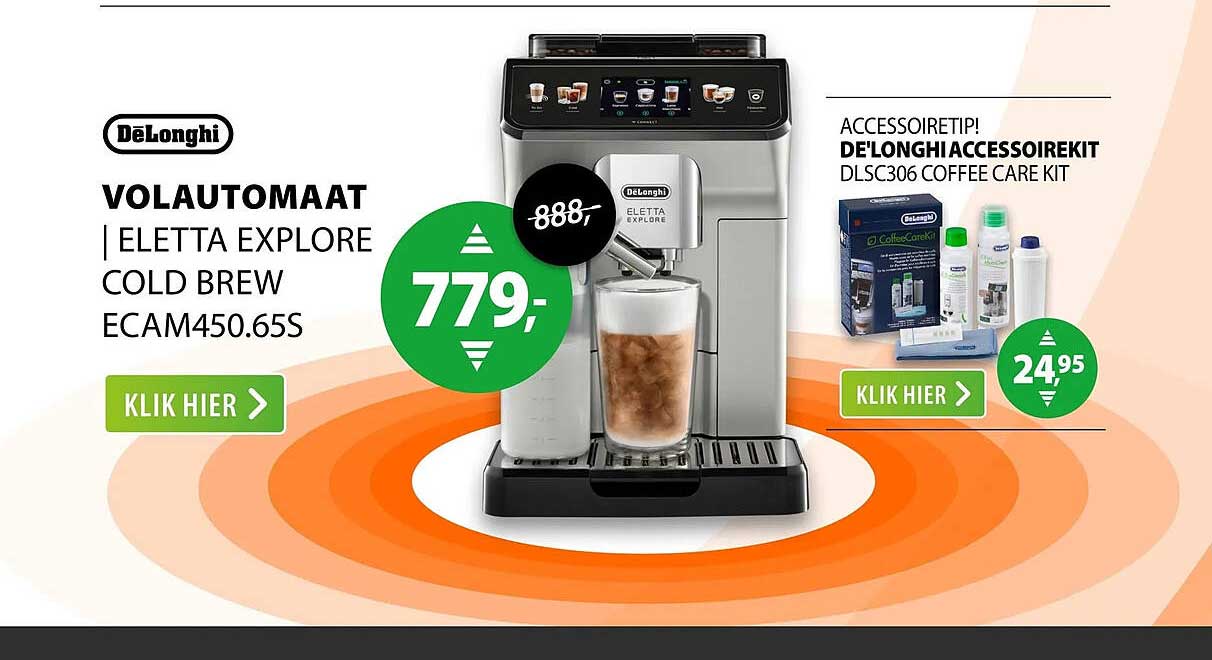VOLAUTOMAAT | ELETTA EXPLORE COLD BREW ECAM450.65S