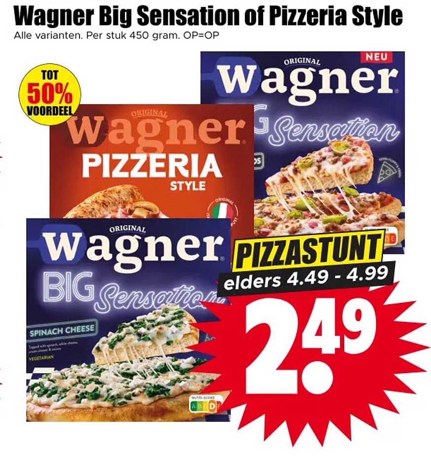 Wagner Big Sensation of Pizzeria Style