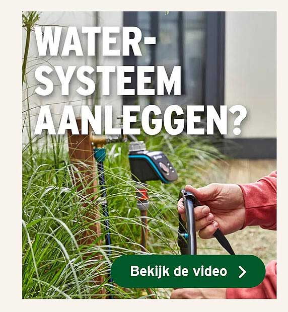 WATER-SYSTEEM AANLEGGEN? Bekijk de video