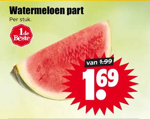 Watermeloen part