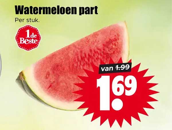 Watermeloen part