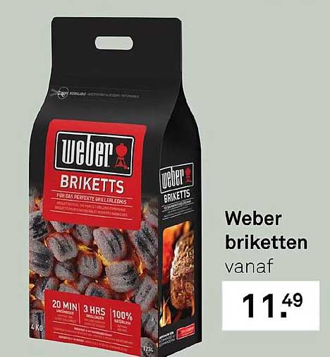 Weber briketten