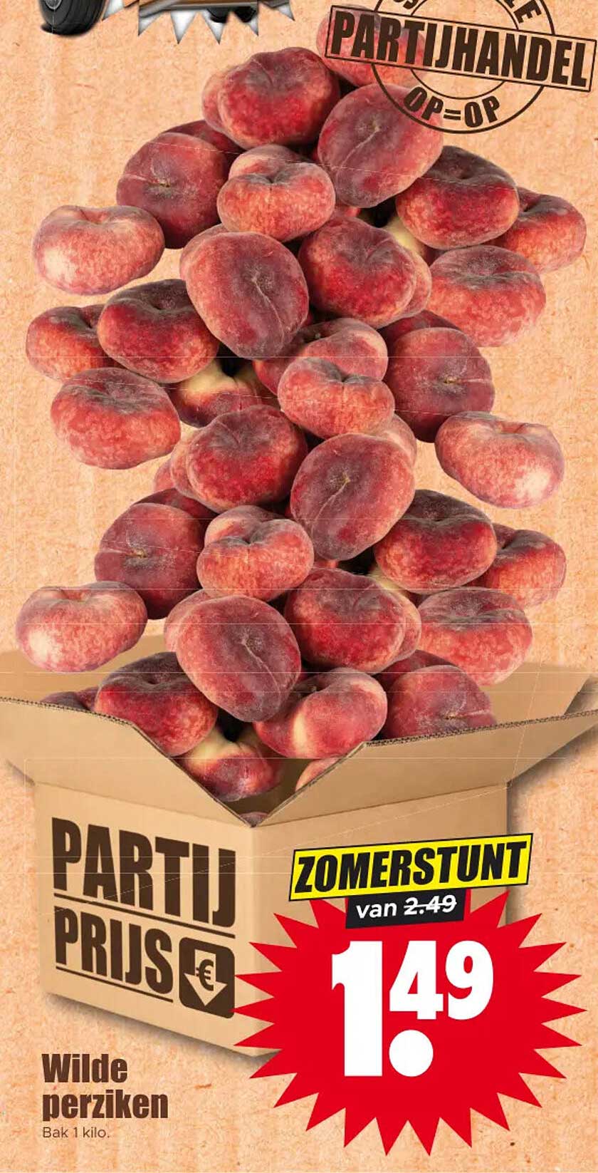 Wilde perziken ZOMERSTUNT