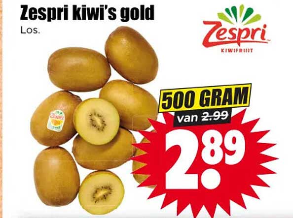 Zespri kiwi's gold Los. 500 GRAM