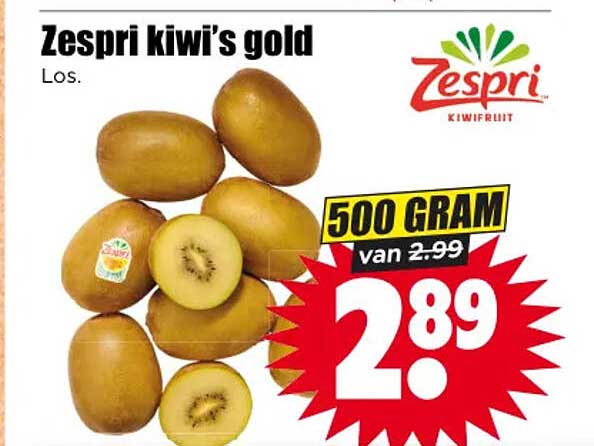 Zespri kiwi's gold Los. 500 GRAM