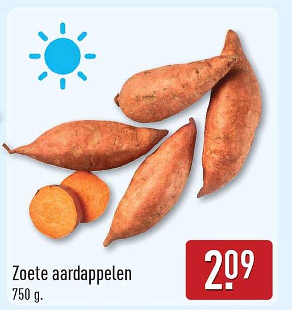 Zoete aardappelen