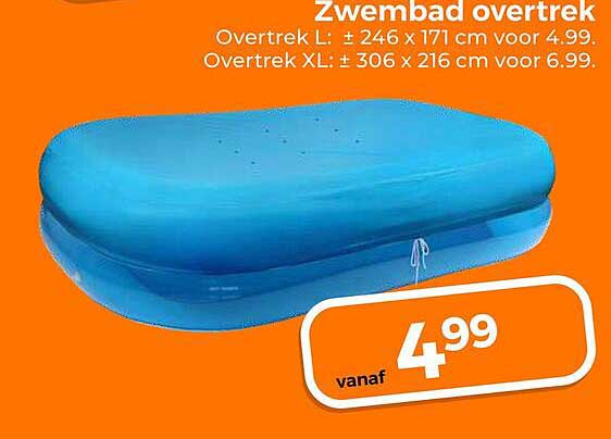 Zwembad overtrek