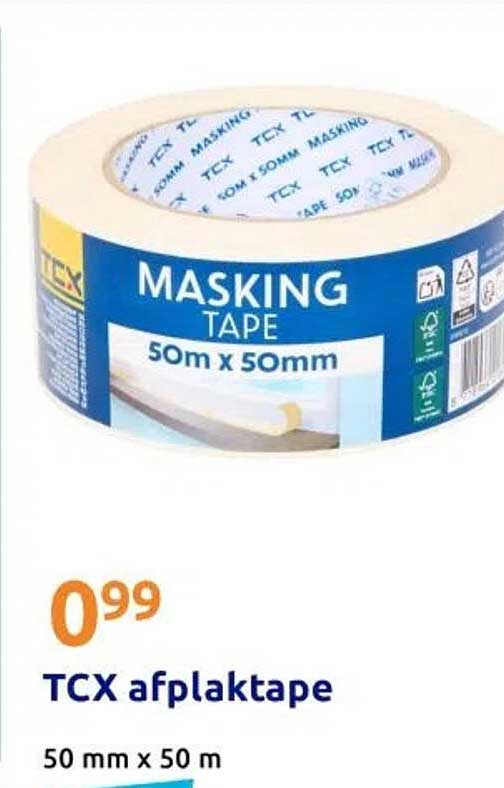 TCX afplaktape