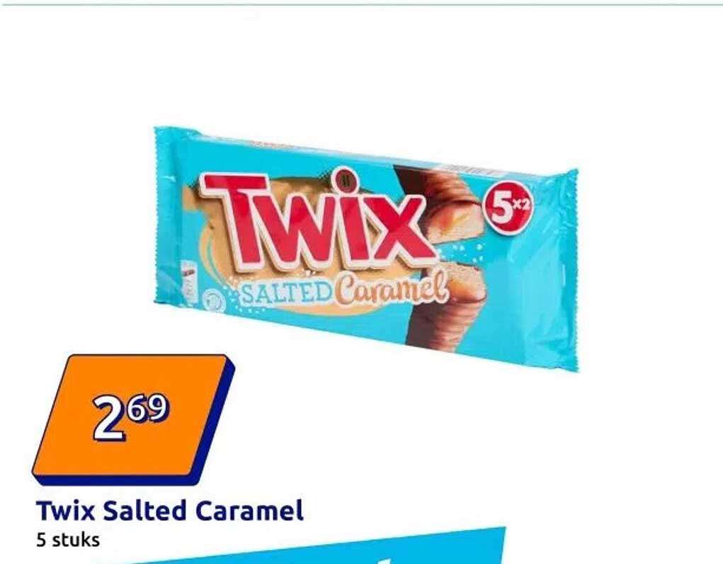 Twix Salted Caramel 5 stuks