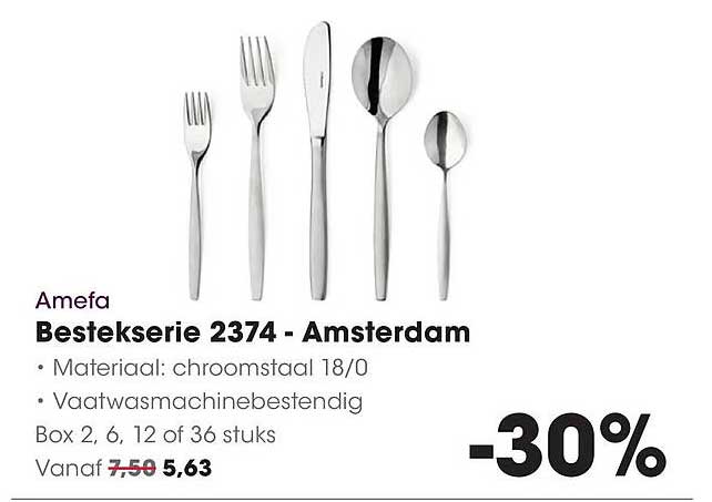 Amefa Bestekserie 2374 - Amsterdam