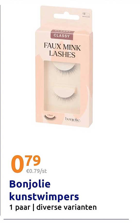 Bonjolie kunstwimpers 1 paar | diverse varianten